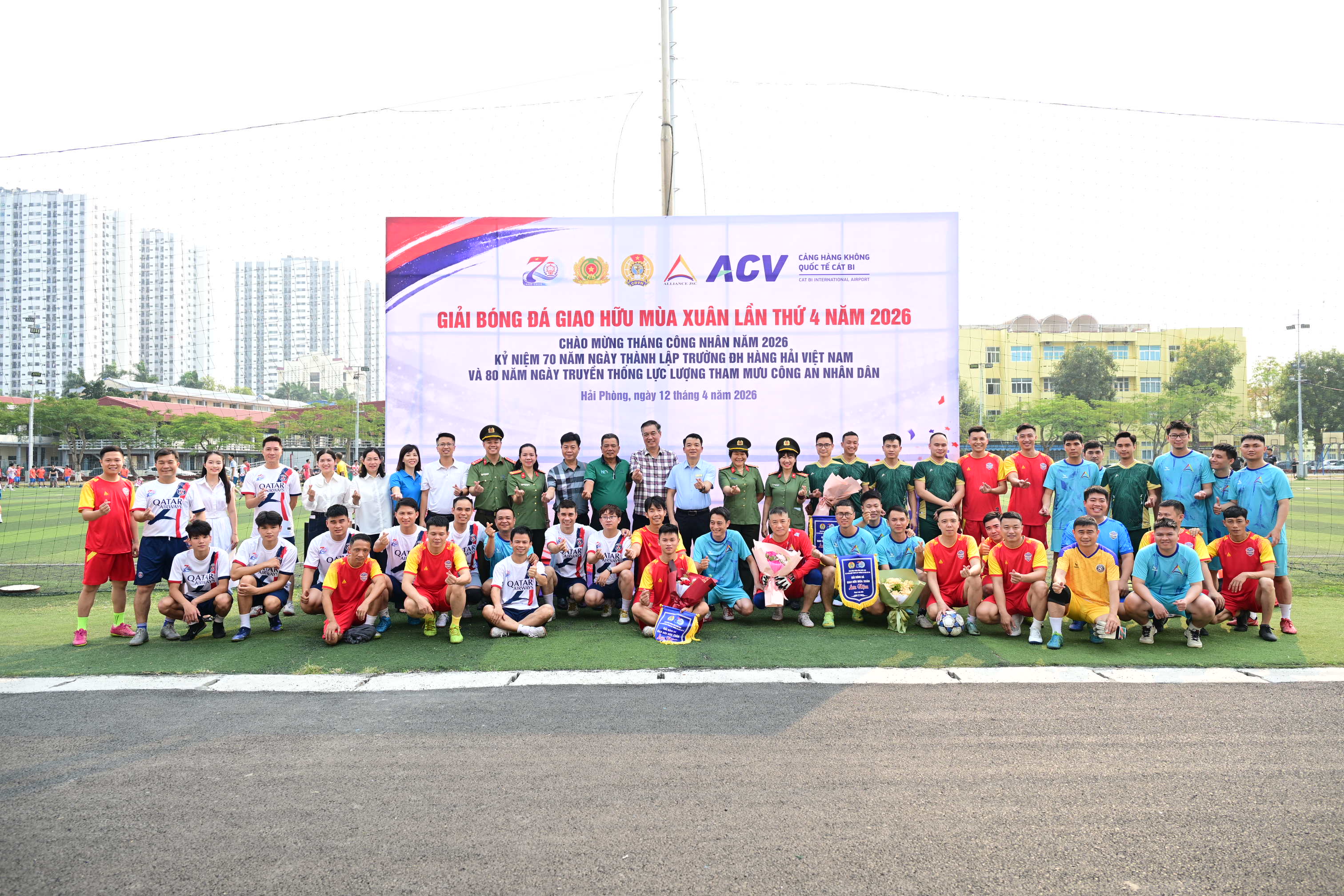 Giải bóng đá “Giao hữu mùa Xuân” lần thứ IV, năm 2026 diễn ra thành công